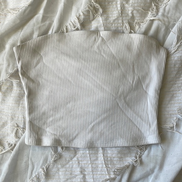 White Tube Top - Garage Size Small - Picture 2 of 3